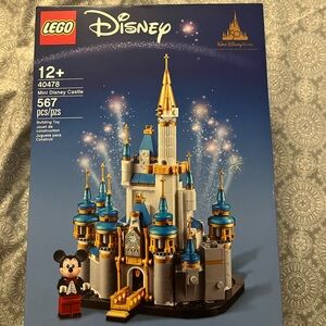 Lego Blue and Gold Disney Castle Building Set